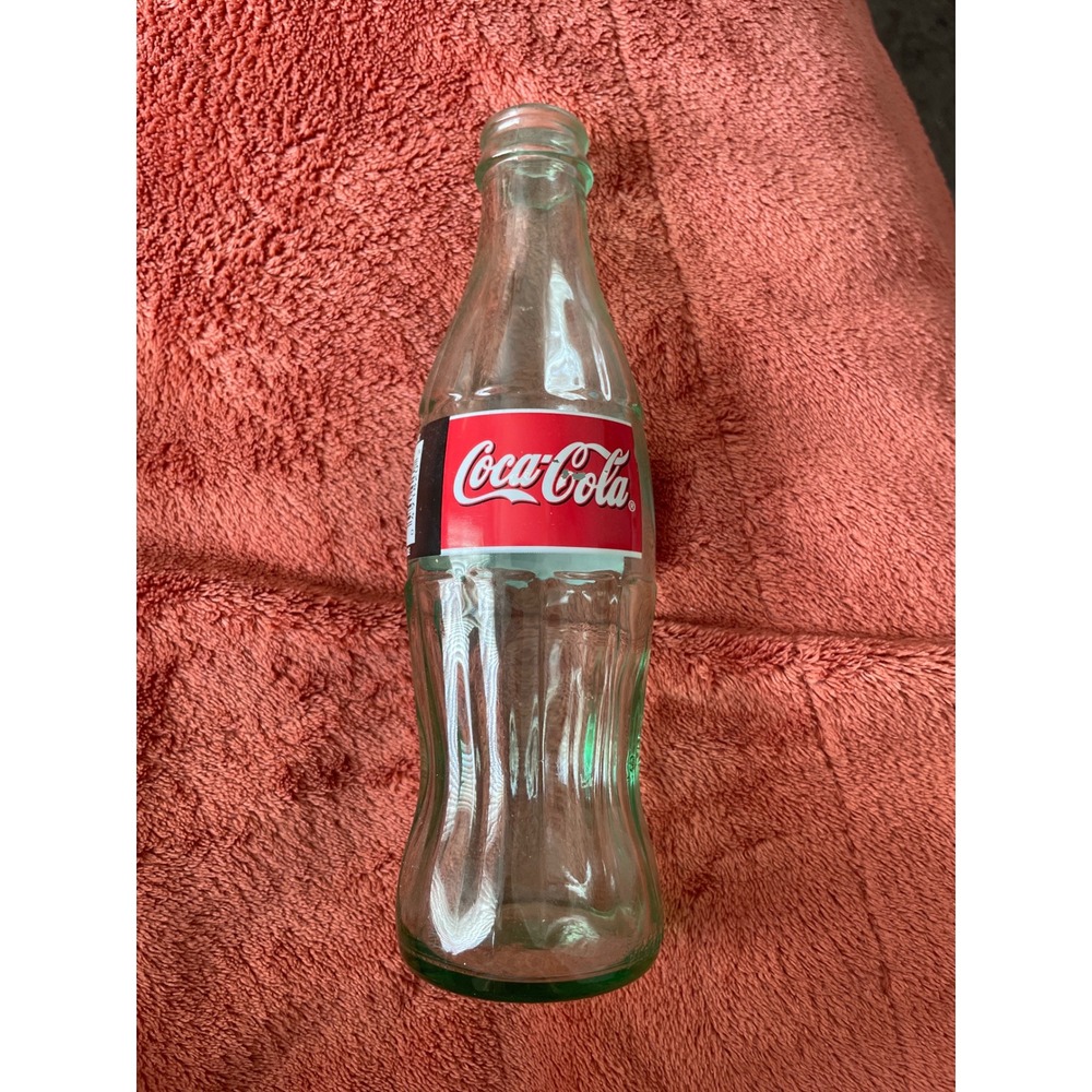 Coca Cola Classic Glass Bottle 8 Fl Oz Empty Collectible Vintage
